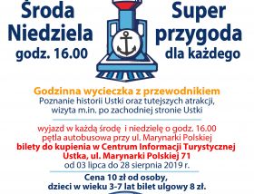 "Czytanie z dobrą energią" w wykonaniu aktora z Nowego Teatru ze Słupska