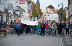 Marsz przeciwko przemocy, Ustka 12 października 2016r.