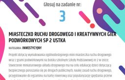 Miasteczko Ruchu Drogowego i Kreatywnych Gier Podwórkowych SP 2 Ustka