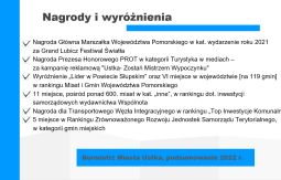 Plansza: Nagrody i wyróżnienia