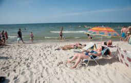 Plaża Ustka, lipiec 2017